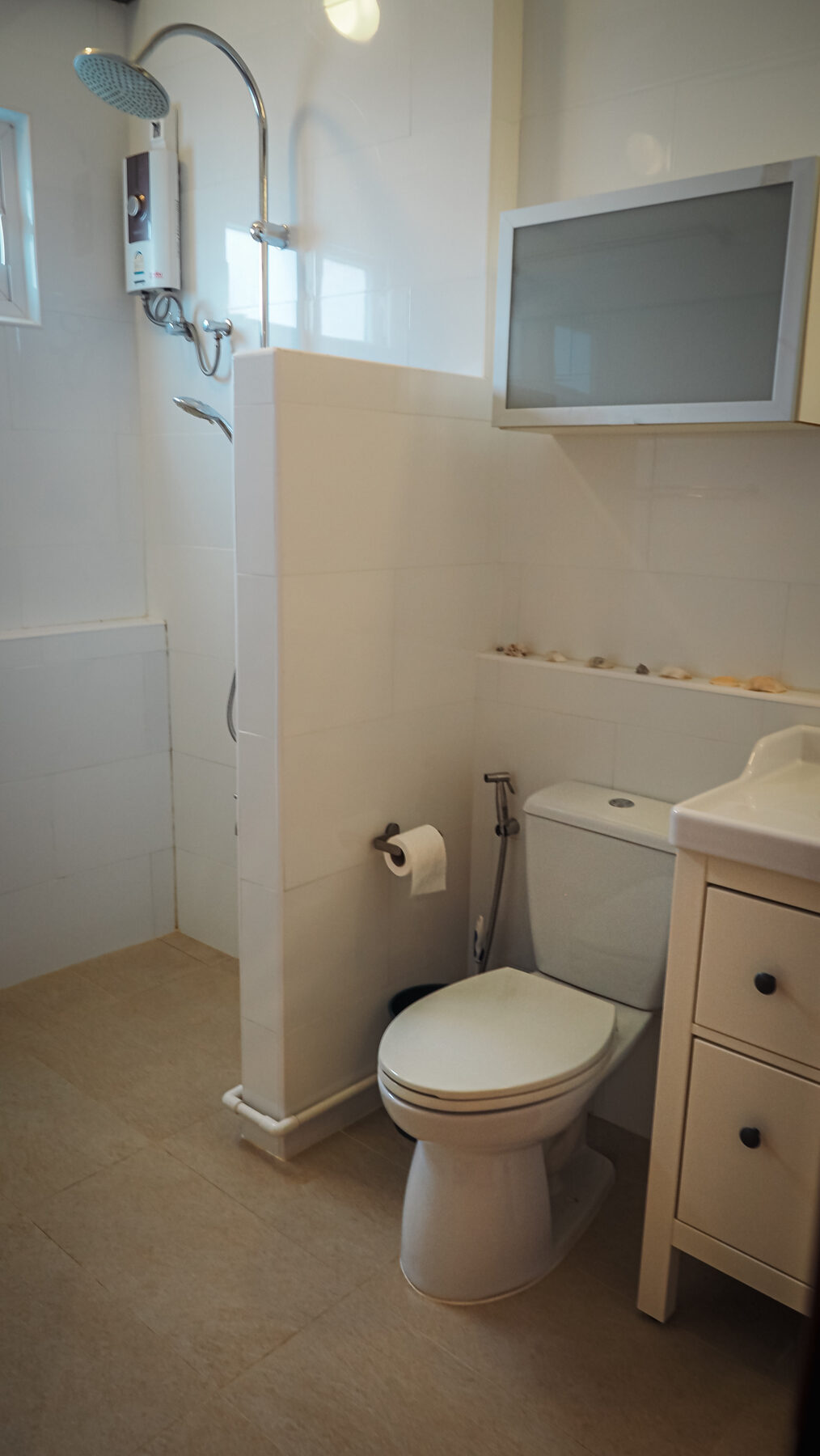 Bathroom rainshower